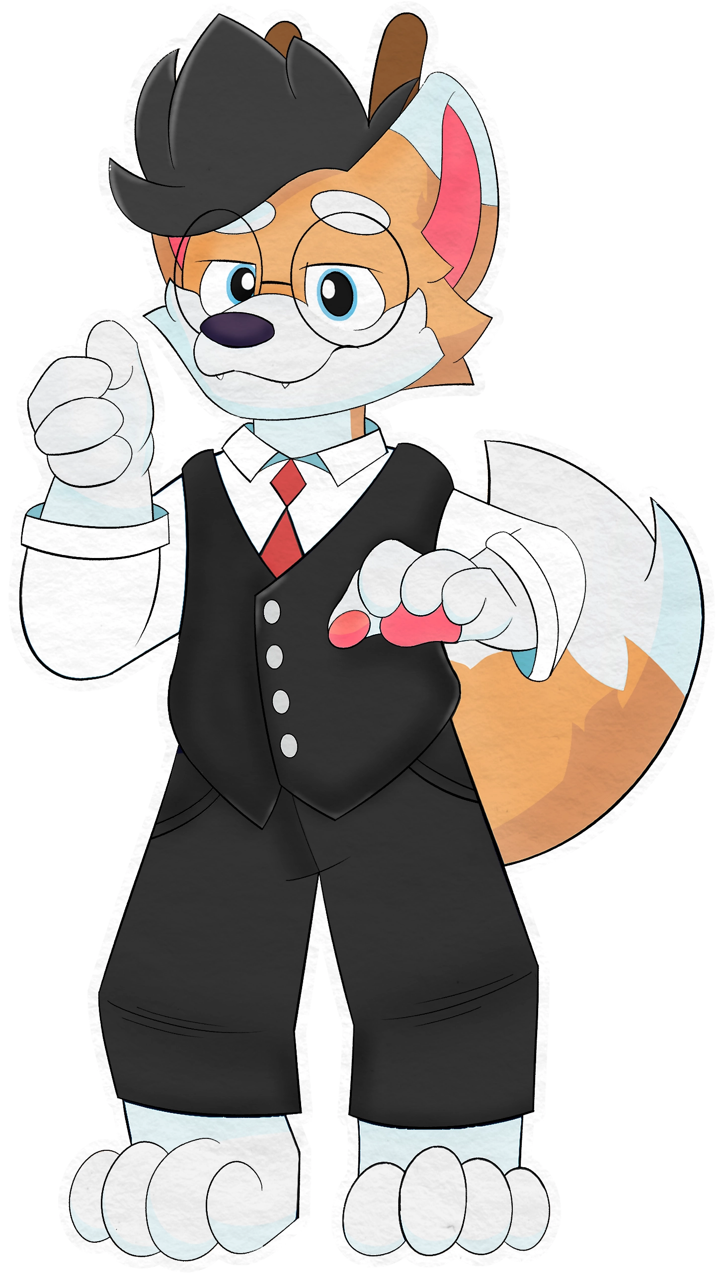 TamaFawx Mascot Dapper